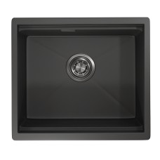 Кухонная мойка Granula Kitchen Space 50х44.5 KS-5045U черный матовый