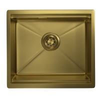 Кухонная мойка Granula Kitchen Space 50х44.5 KS-5045U золото сатин