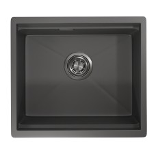 Кухонная мойка Granula Kitchen Space 50х44.5 KS-5045U графит матовый