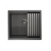 Кухонная мойка Granula Kitchen Space 50х44.5 KS-5045U графит матовый
