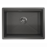 Кухонная мойка Granula Kitchen Space 60х44.5 KS-6045U графит матовый