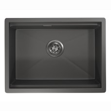 Кухонная мойка Granula Kitchen Space 60х44.5 KS-6045U графит матовый