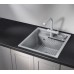 Кухонная мойка Granula Kitchen Space 50х51 KS-5002 алюминиум