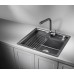 Кухонная мойка Granula Kitchen Space 60х51 KS-6003 черный