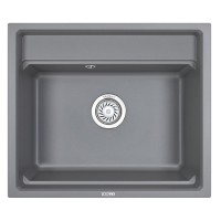 Кухонная мойка Granula Kitchen Space 60х51 KS-6003 алюминиум