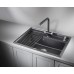 Кухонная мойка Granula Kitchen Space 73х51 KS-7301 черный