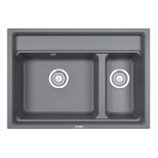 Кухонная мойка Granula Kitchen Space 73х51 KS-7302 алюминиум