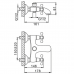 Смеситель для ванны Frap H19-4 F3019-4
