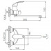 Смеситель для ванны Frap H21-5 F2221-5