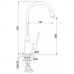 Смеситель для кухни Frap H62-9 F4462-9