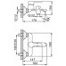 Смеситель для ванны Frap H42 F3242