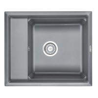 Кухонная мойка Granula Kitchen Space 60х51 KS-6004 алюминиум