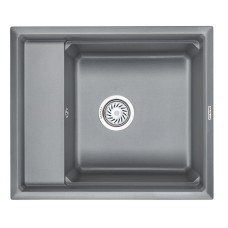 Кухонная мойка Granula Kitchen Space 60х51 KS-6004 алюминиум