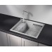 Кухонная мойка Granula Kitchen Space 60х51 KS-6004 алюминиум