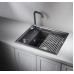 Кухонная мойка Granula Kitchen Space 60х51 KS-6004 шварц
