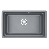 Кухонная мойка Granula Kitchen Space 73х45 KS-7303U алюминиум
