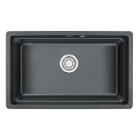 Кухонная мойка Granula Kitchen Space 73х45 KS-7303U шварц
