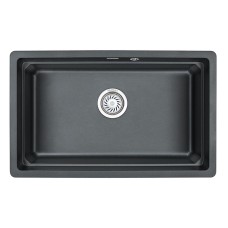 Кухонная мойка Granula Kitchen Space 73х45 KS-7303U шварц