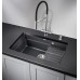 Кухонная мойка Granula Kitchen Space 73х45 KS-7303U шварц