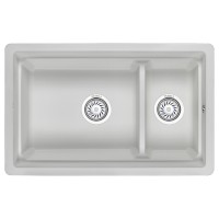 Кухонная мойка Granula Kitchen Space 73х45.5 KS-7304U арктик