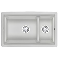 Кухонная мойка Granula Kitchen Space 73х45.5 KS-7304U арктик