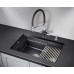 Кухонная мойка Granula Kitchen Space 73х45.5 KS-7304U шварц