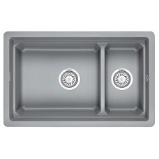 Кухонная мойка Granula Kitchen Space 73х45.5 KS-7304U алюминиум