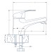 Смеситель для раковины Esko Kansas KS 26