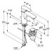 Смеситель Kludi Objekta 322600575 для раковины