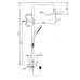 Душевая стойка Ideal Standard IdealRain Eco A6281AA