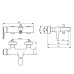 Смеситель для ванны Ideal Standard Connect B9921AA