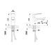 Смеситель для раковины Lemark Plus Shape LM1706C