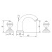 Смеситель Migliore Cristalia ML.CRS-3712 Cr для раковины