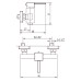 Смеситель Migliore Kvant ML.KVT-2738 Cr для душа