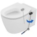 Подвесной унитаз Ideal Standard Connect AquaBlade E047901 без сиденья