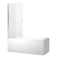 Шторка для ванны Aquanet Alfa 1 NF6211 75х135 прозрачное стекло