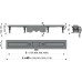 Трап для душа AlcaPlast Optima APZ12-1050 без решетки