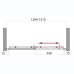 Душевая дверь BelBagno Uno BF-1-145-P-Cr
