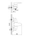 Смеситель для душа Lemark Status LM4403C