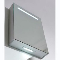 Зеркальный шкаф для ванной BelBagno SPC-1A-DL-BL-600 Bianco Lucido