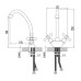 Смеситель для кухни Lemark Standard LM2104C