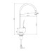 Смеситель для кухни Lemark Soul LM6005C