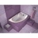 Ванна из литьевого мрамора Marmo Bagno Альба 170х110 правая на ножках