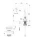 Смеситель для раковины Lemark Spark LM6707RG