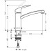 Смеситель для кухни Hansgrohe Focus E2 31806800