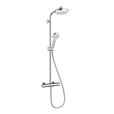 Душевая стойка Hansgrohe Crometta 160 1 Jet 27264400 белый хром