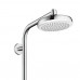 Душевая стойка Hansgrohe Crometta 160 1 Jet 27264400 белый хром