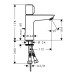 Смеситель для раковины Hansgrohe Talis Select E 71750000