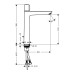 Смеситель для раковины Hansgrohe Talis Select E 71752000