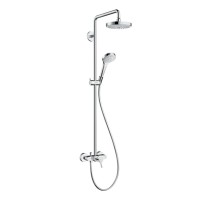 Душевая стойка Hansgrohe Croma Select S 180 2 Jet 27255400 белый хром